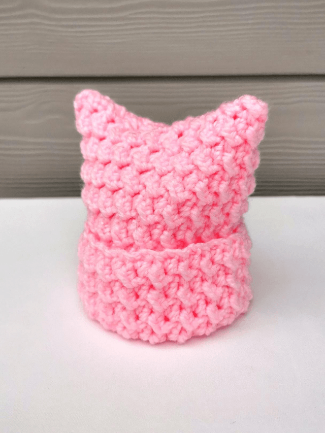 Pink Baby Hat