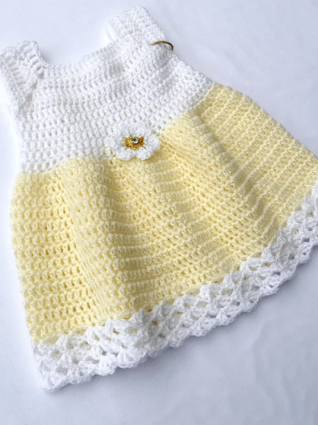 Daisy Dress, Cream 
