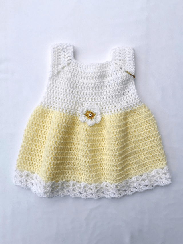 Daisy Dress, Cream 