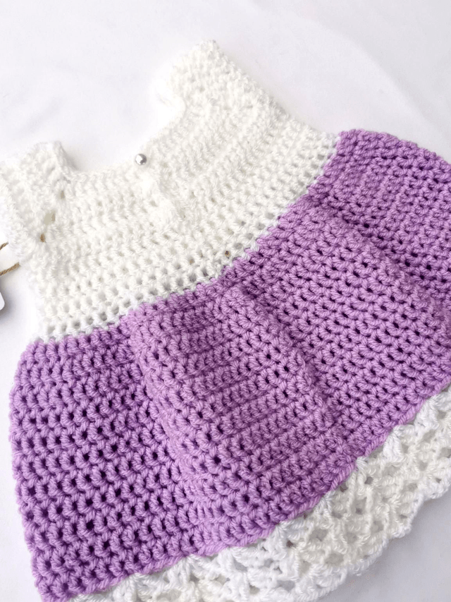 Daisy Dress, Purple 