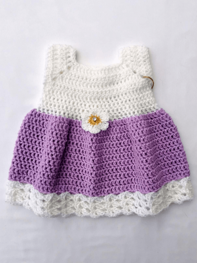 Daisy Dress, Purple 