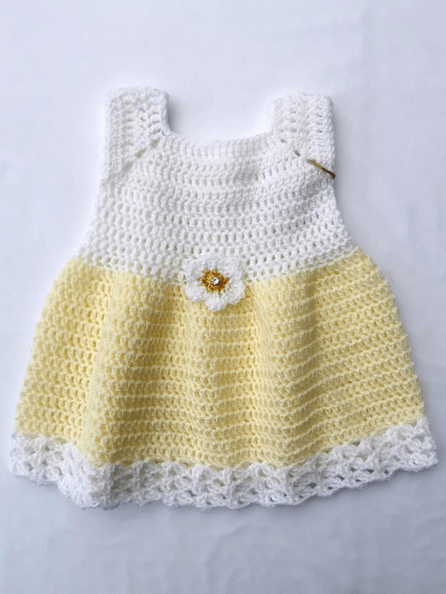 Daisy Dress, Cream 