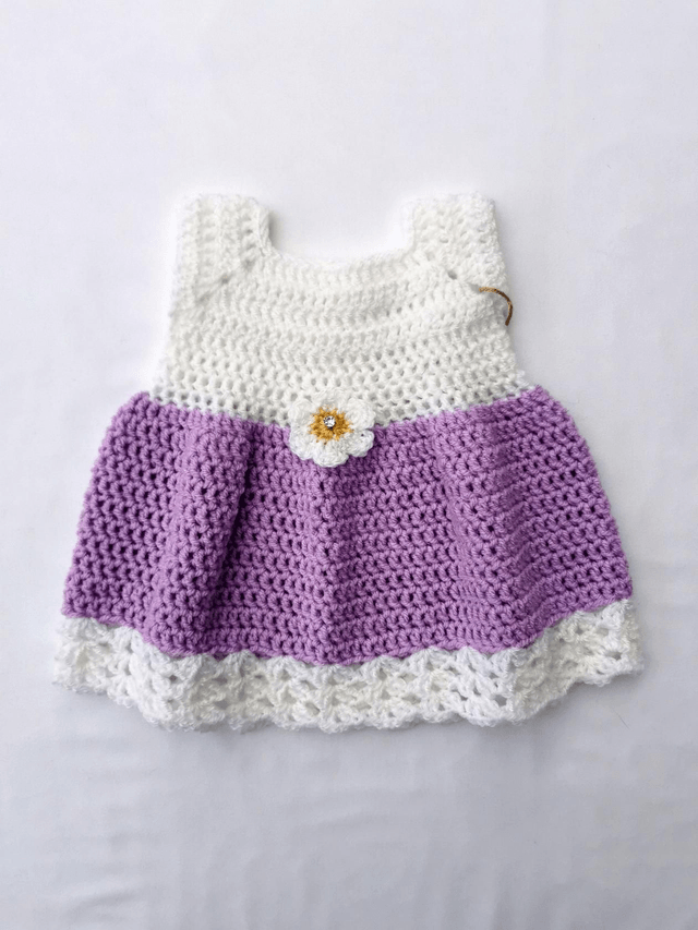 Daisy Dress, Purple 