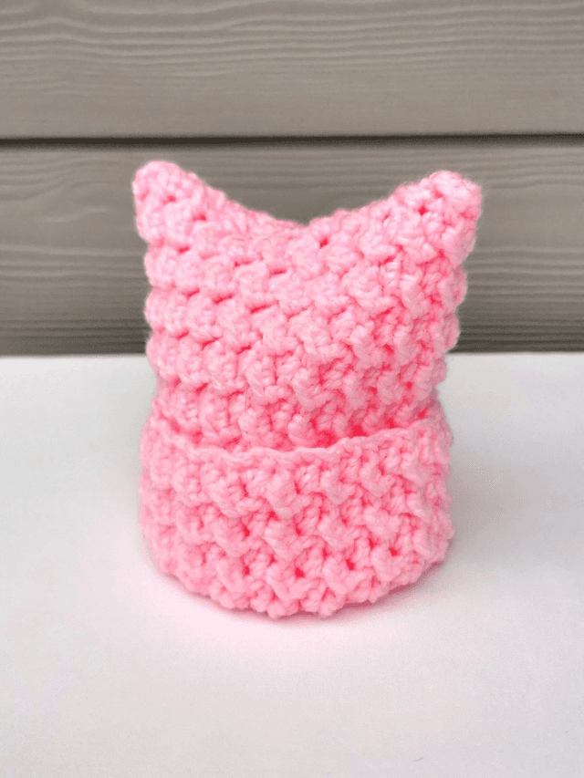 Pink Baby Hat