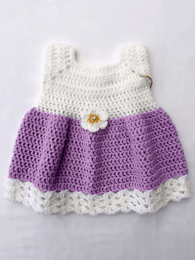 Daisy Dress, Purple 
